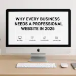 Professional website overview illustrating why every business needs a modern, credible, and high-performing website in 2025